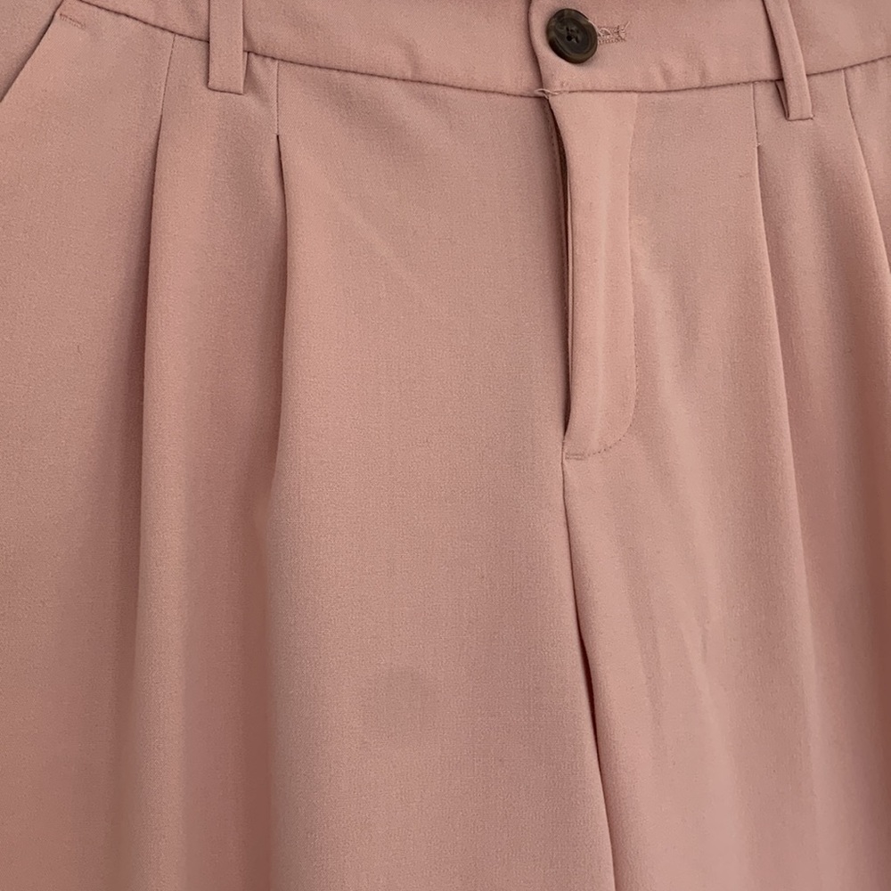 a new day Blush Pink Pleated Trousers - Picture 2 of 5